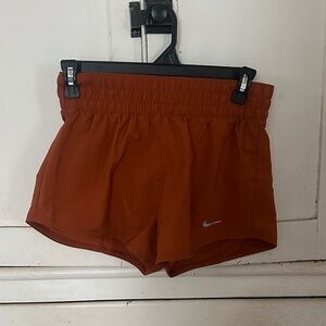 Nike Women's Burnt Orange Athletic Shorts